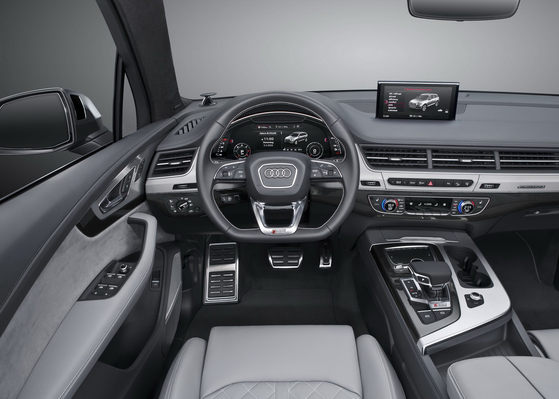 audi SQ7 TDI 2017 khoang cabin audi SQ7 TDI 2017