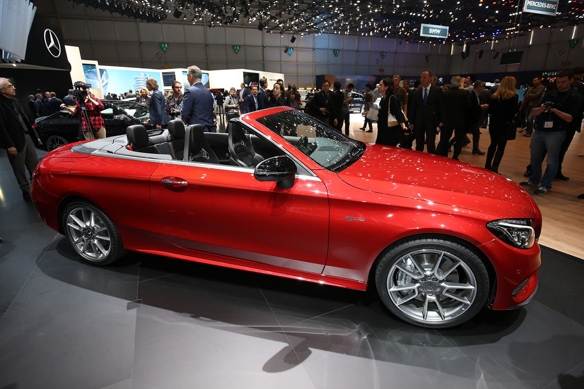 thân xe mercedes-benz c class convertible 2016
