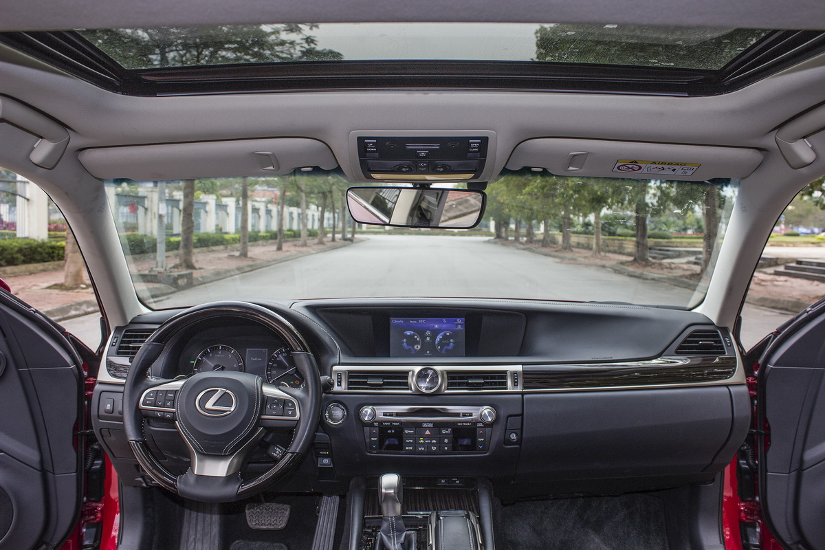 đánh giá lexus gs350 2015 toàn cảnh nội thất