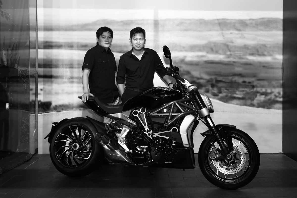 khách hàng tại Ducati XDiavel S ra mắt tại Việt Nam