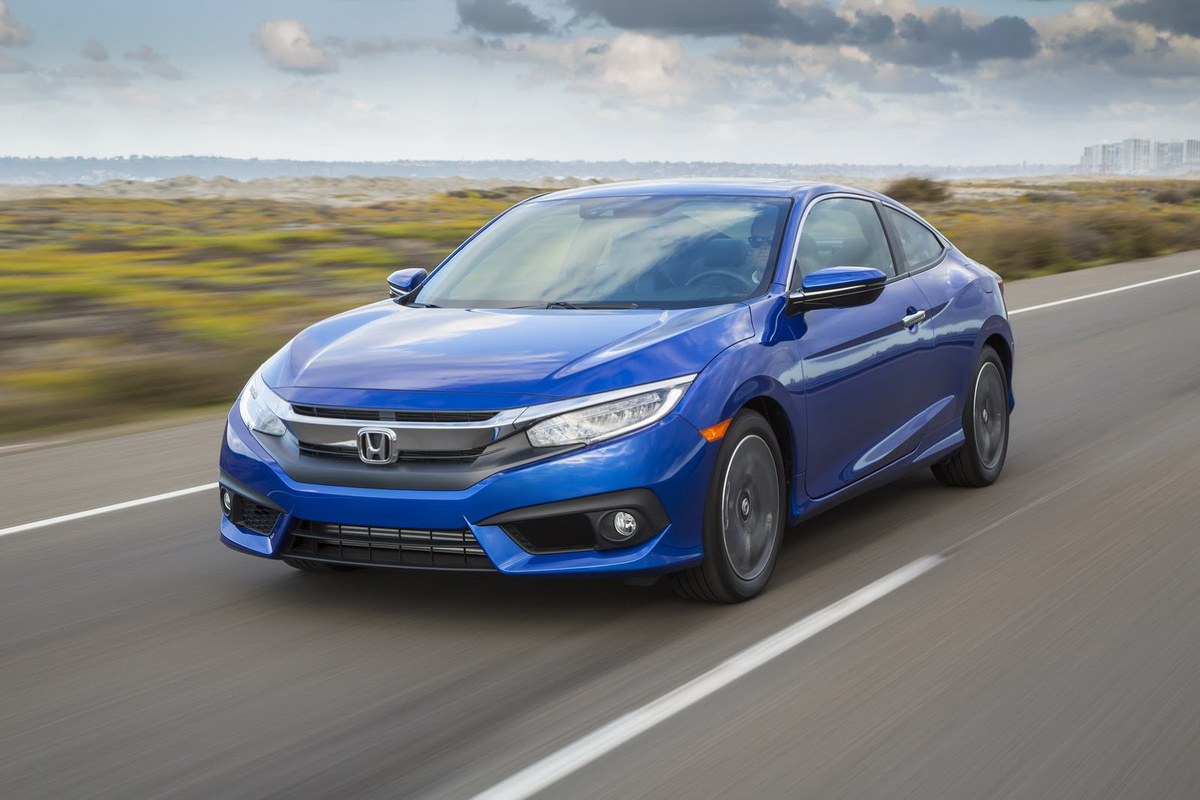 hình ảnh honda civic coupe 2016 tại Mỹ