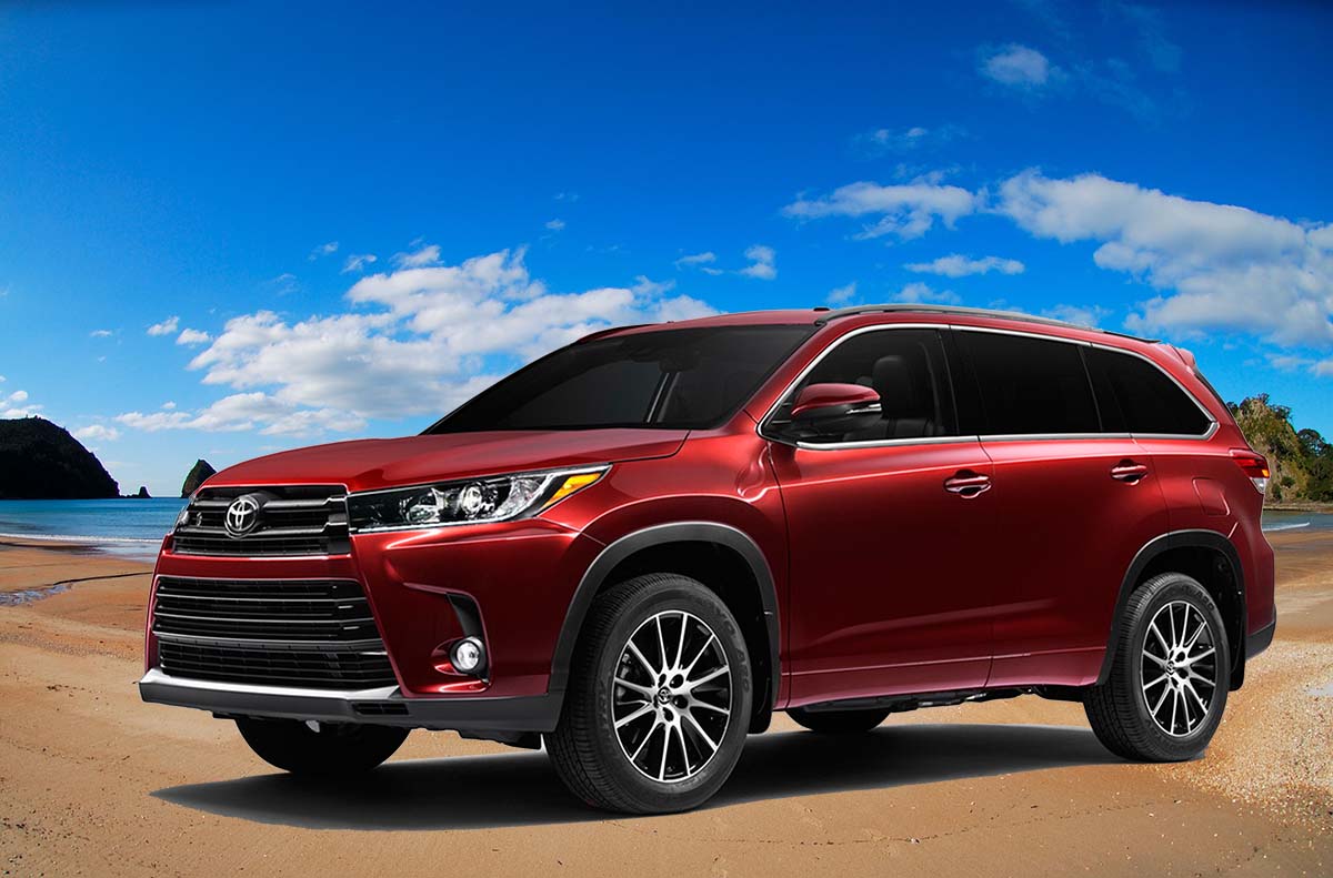 hình ảnh toyota highlander 2017 lộ diện