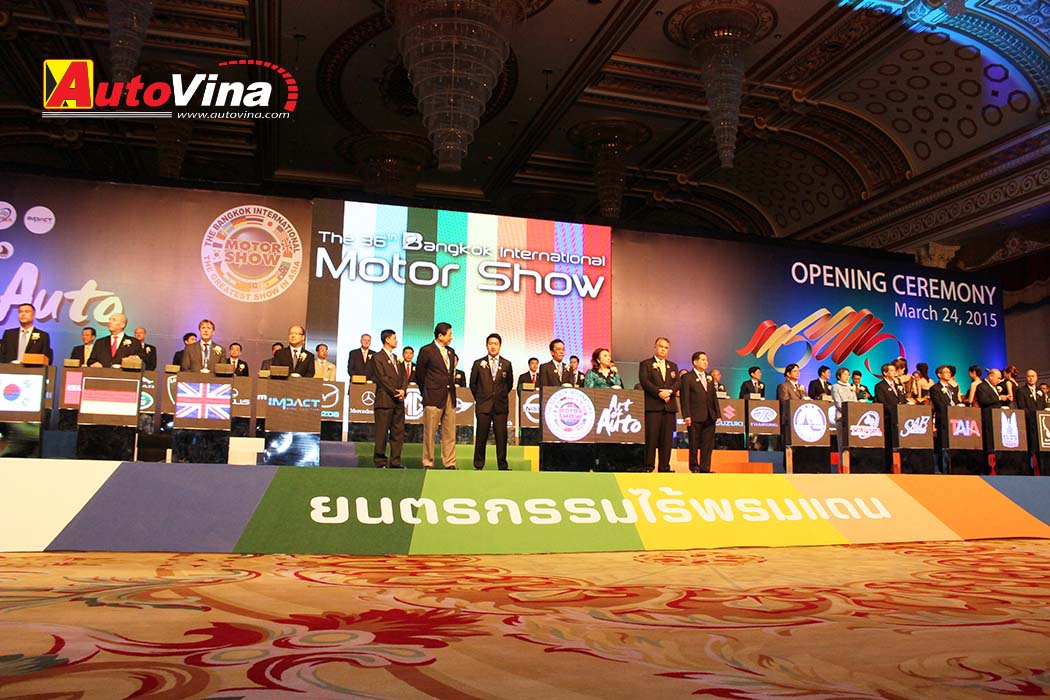 triển lãm bangkok motor show lần 36