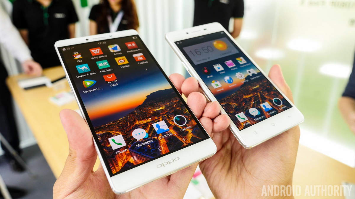 hình ảnh smartphone dành cho game thủ oppo r7