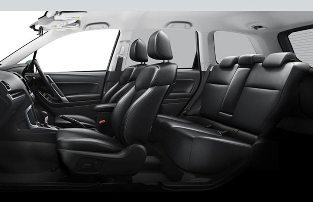 nội thất subaru forester 2017 sắp ra mắt tại triển lãm Bangkok Motor Show 2016