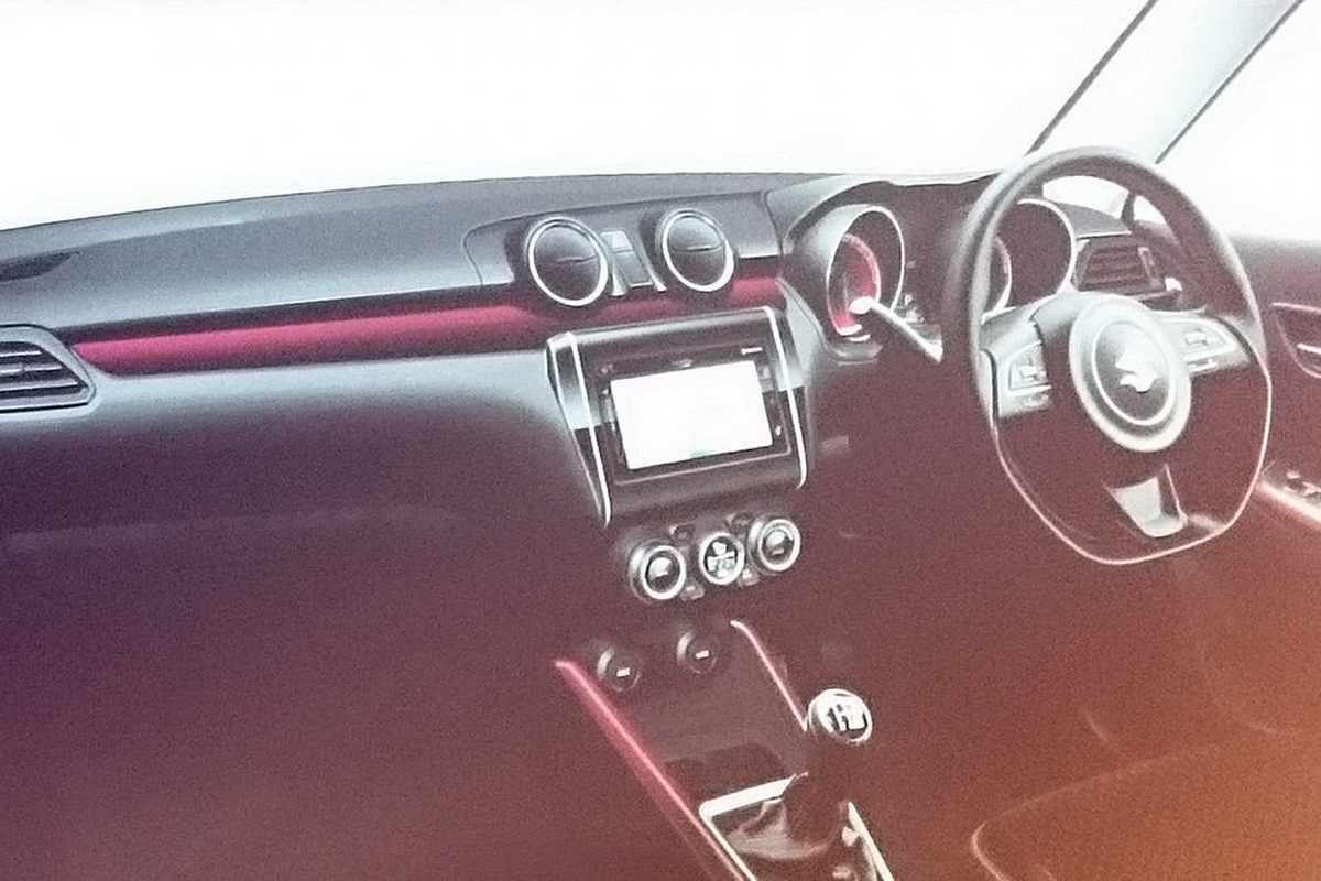 nội thất suzuki swift 2017