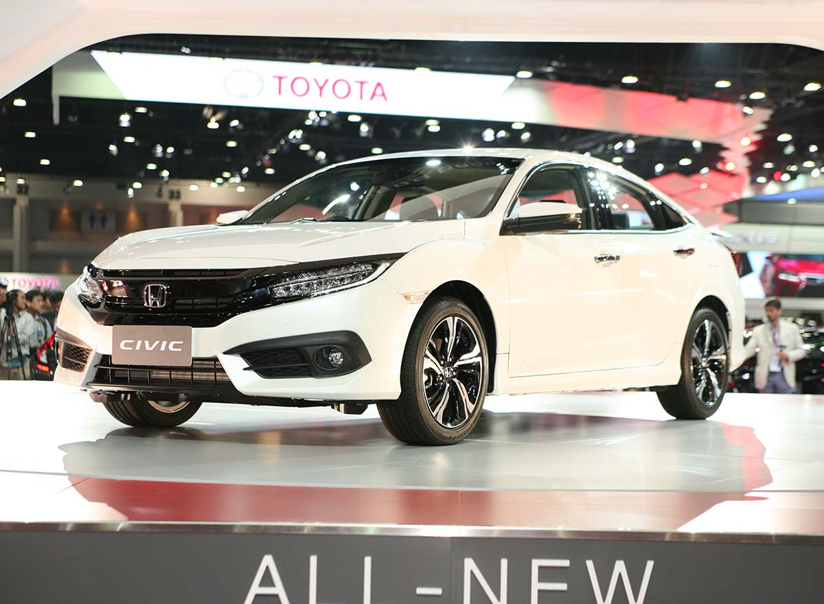 honda civic 2016 tại Bangkok Motor Show hình ảnh honda civic 2016 tại Bangkok Motor Show