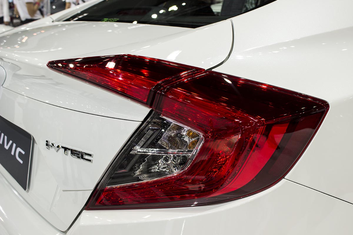 đèn sau honda civic 2016 tại Bangkok Motor Show