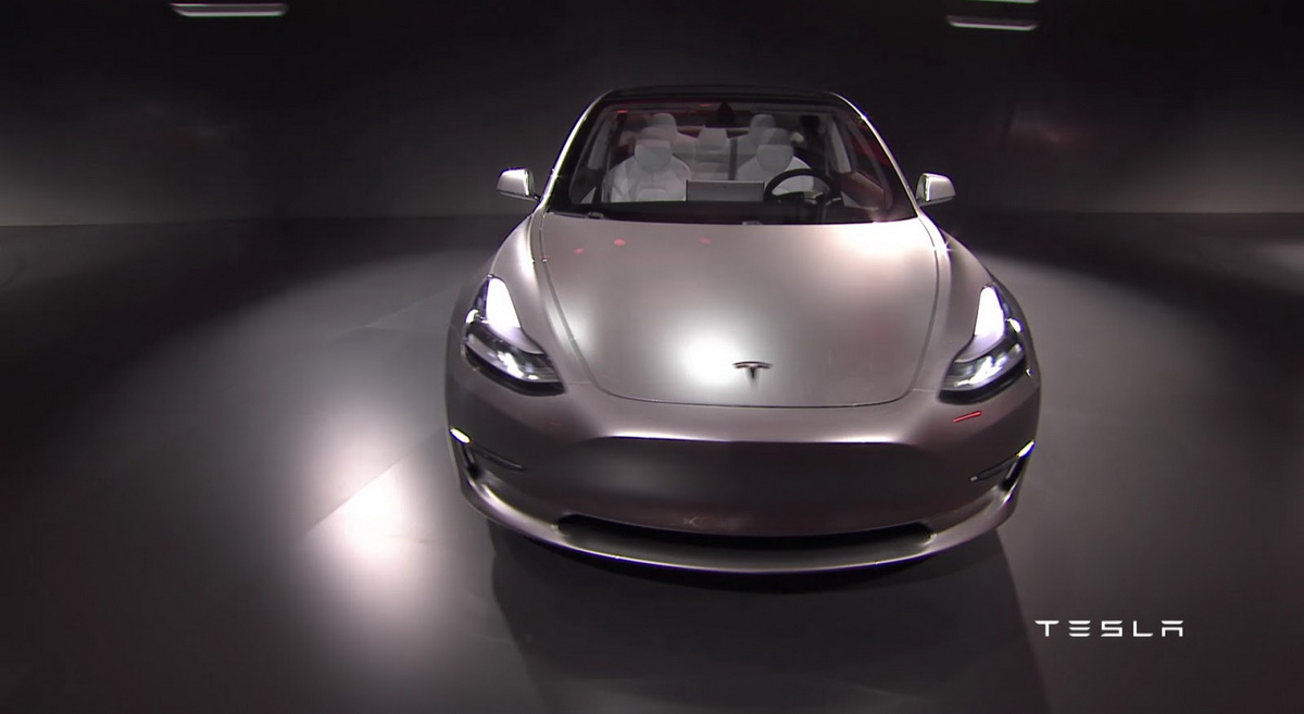 mẫu tesla model 3 ra mắt