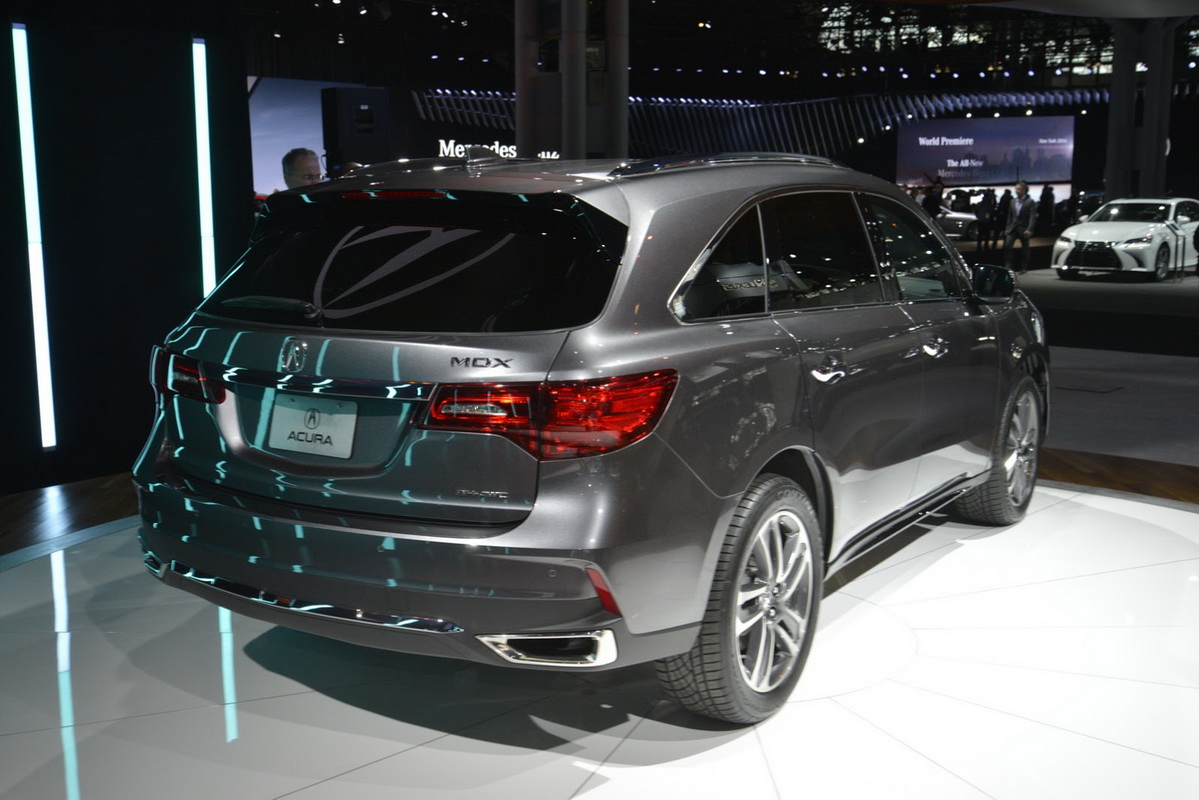 acura mdx 2017 ra mắt đuôi xe acura mdx 2017 ra mắt