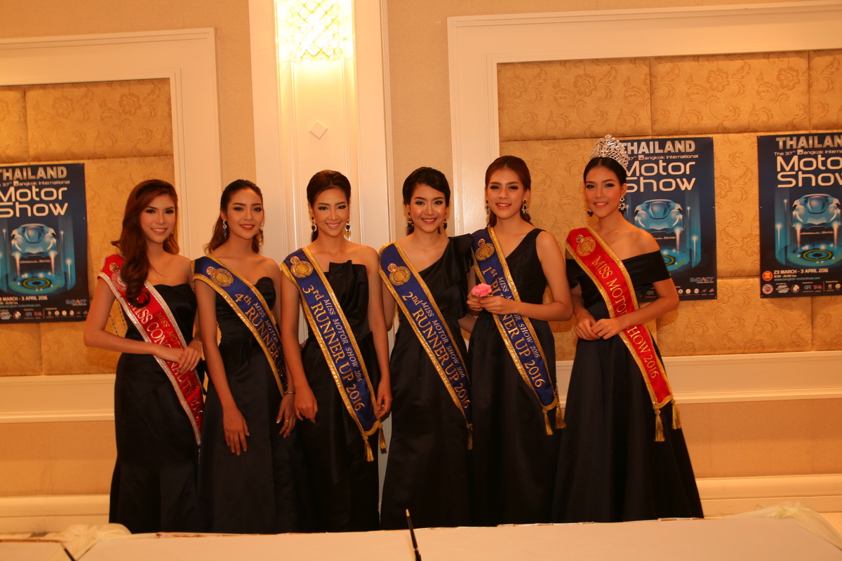 triển lãm bangkok international motor show 2016 dàn hoa hậu triển lãm bangkok international motor show 2016