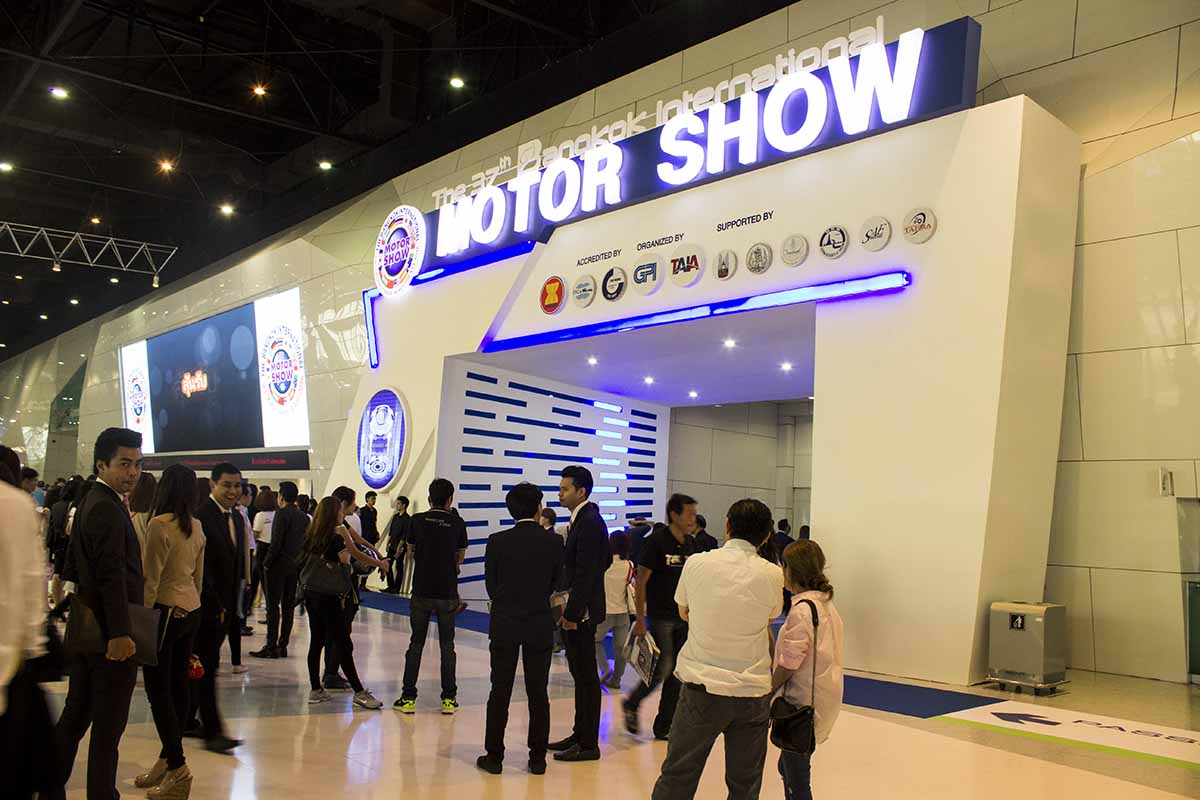 triển lãm bangkok international motor show 2016 bên ngoài triển lãm bangkok international motor show 2016