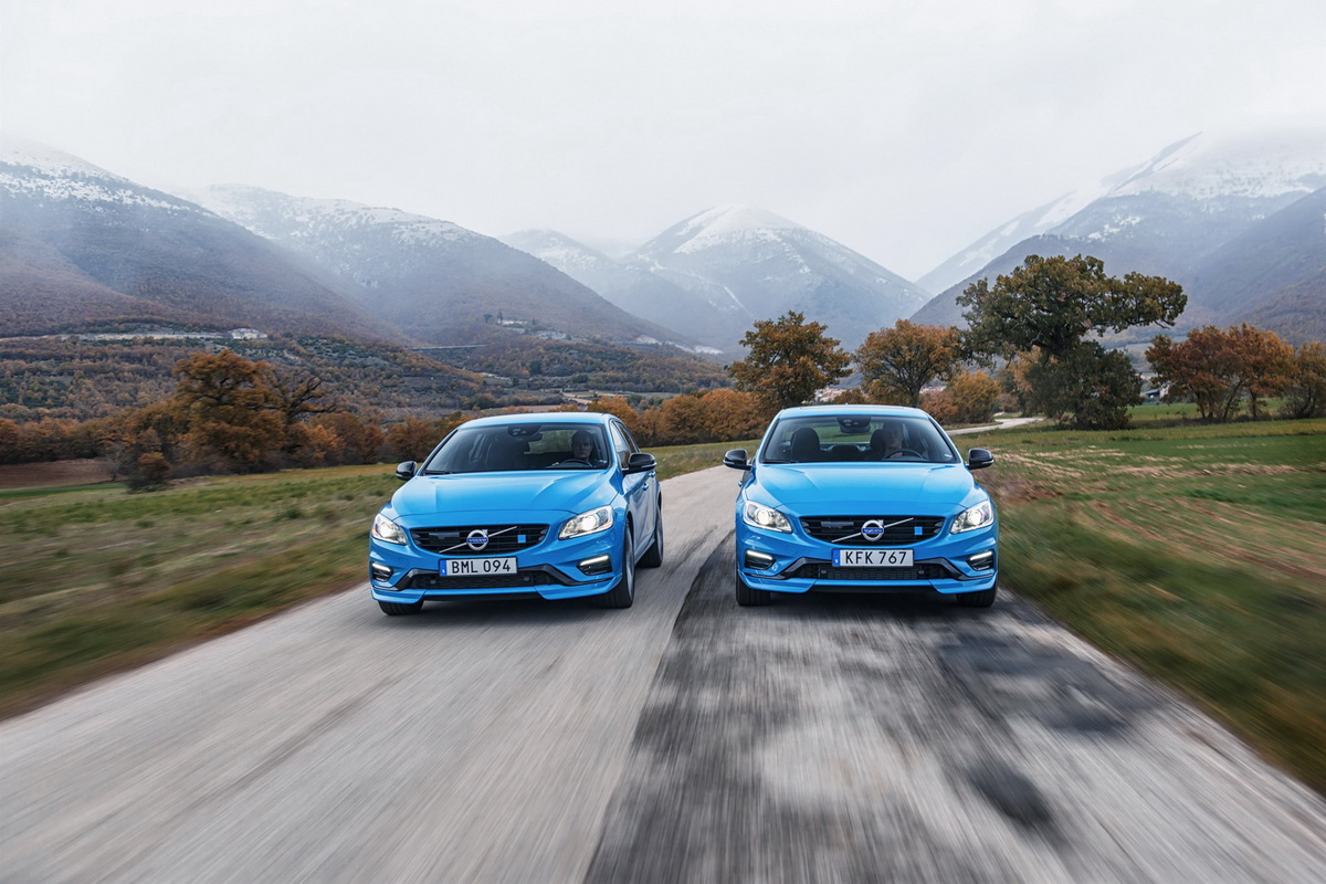 hình ảnh Volvo S60 và V60 phiên bản Polestar 2017