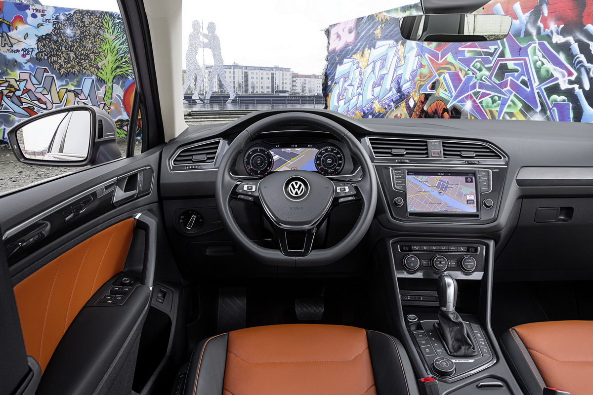 nội thất volkswagen tiguan 2016