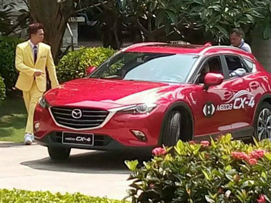 mazda cx-4 mới hình ảnh lộ diện mazda cx-4 mới