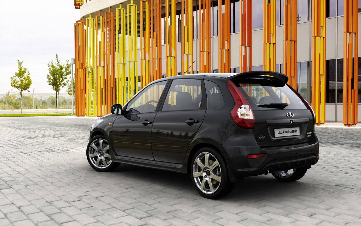 lada kalina NFR hình ảnh mặt sau lada kalina NFR
