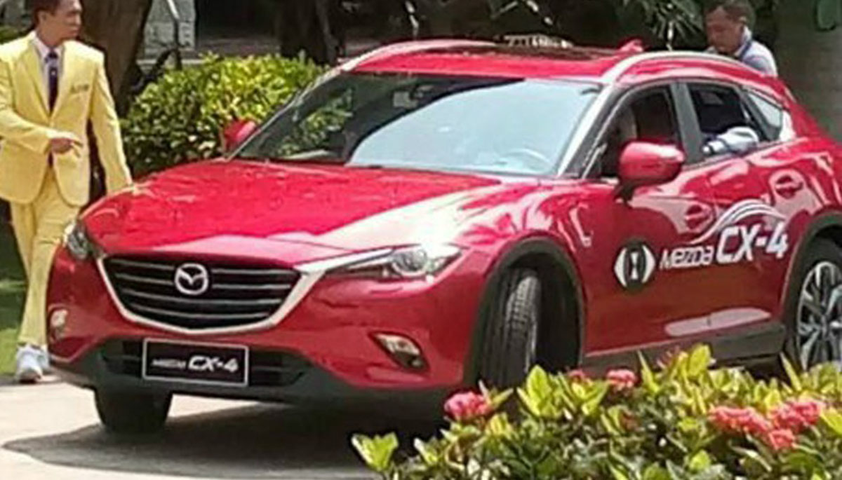Mazda CX-4 là phiên bản đưa vào sản xuất của mẫu concept Mazda Koeru ngoại thất của mazda cx-4