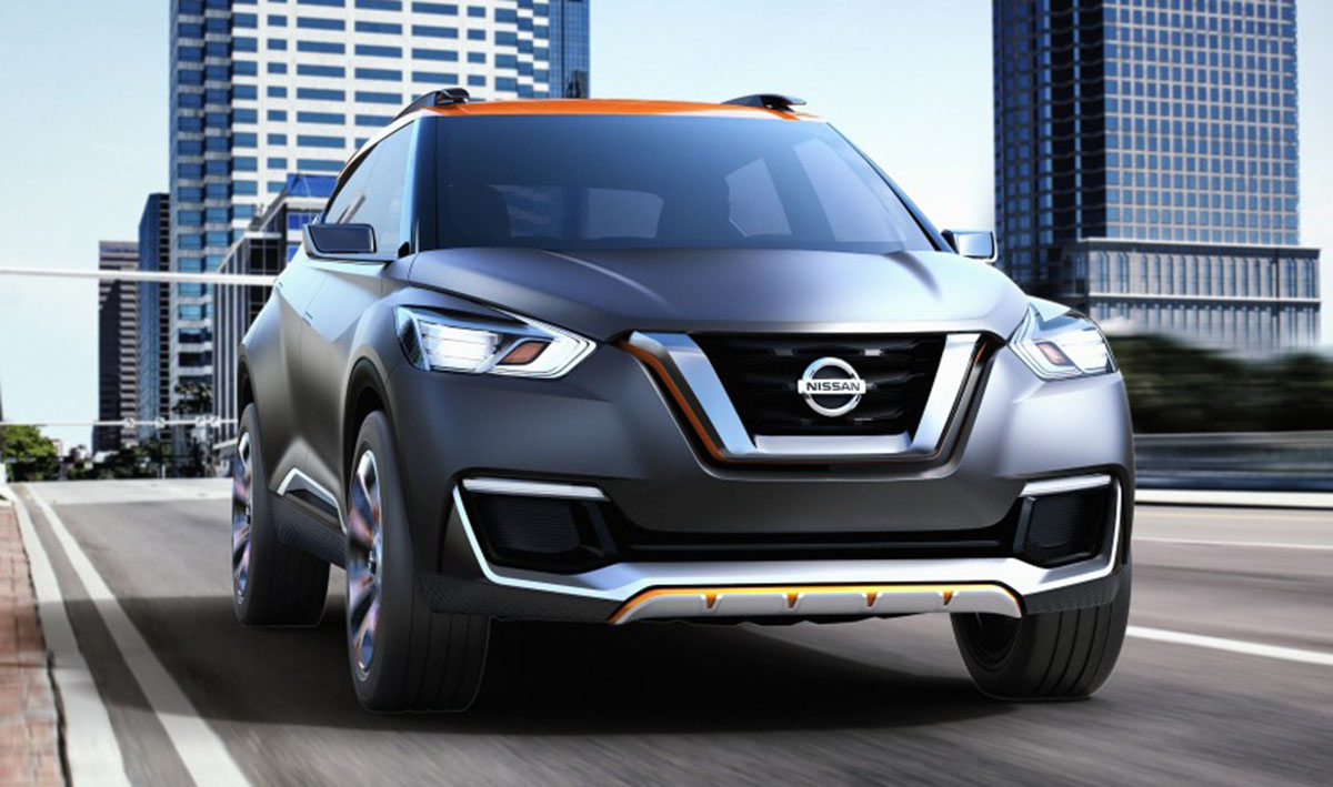 Nissan Kicks concept mặt trước Nissan Kicks concept