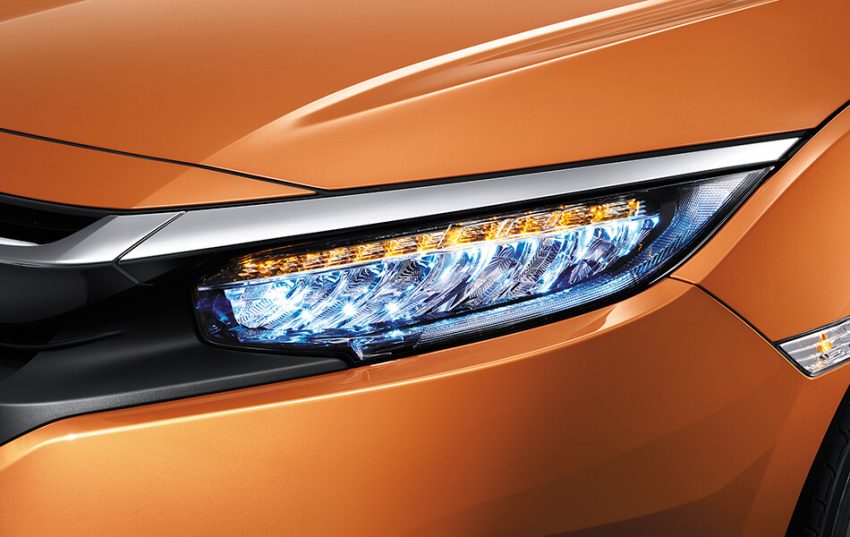 honda civic mới phiên bản tại thị trường trung quốc ảnh đèn pha honda civic mới phiên bản tại thị trường trung quốc