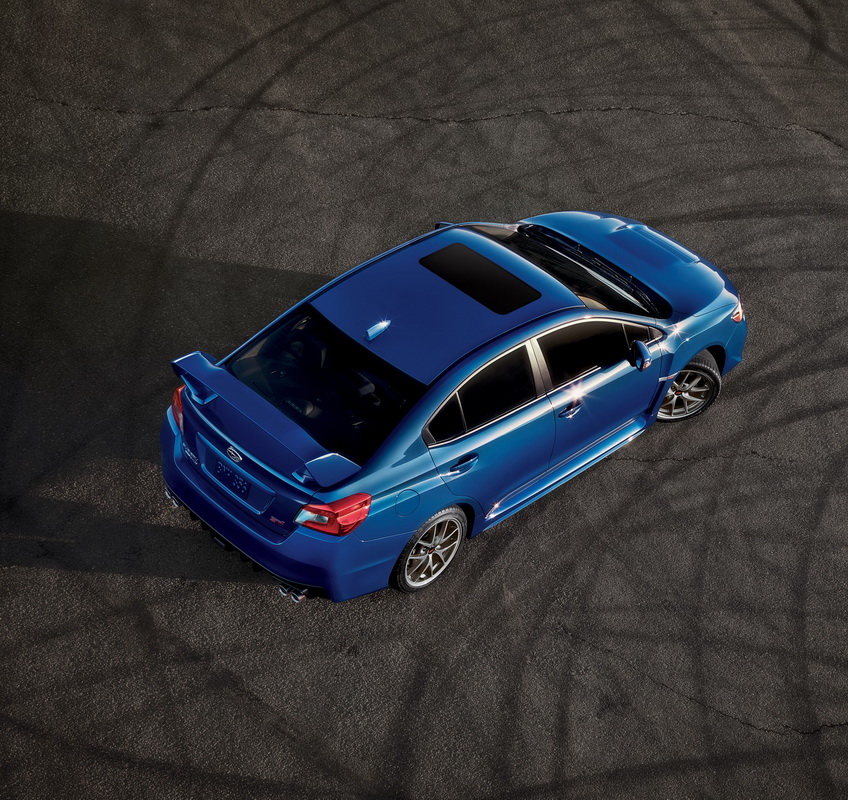 ảnh trên subaru WRX và WRX STI 2017 công bố giá bán