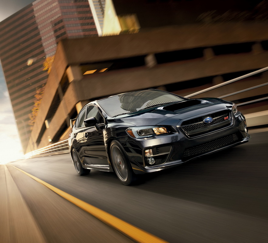 mặt trước subaru WRX và WRX STI 2017 công bố giá bán