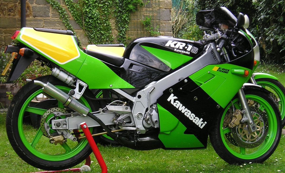 lịch sử hãng xe máy kawasaki ninja kr-1