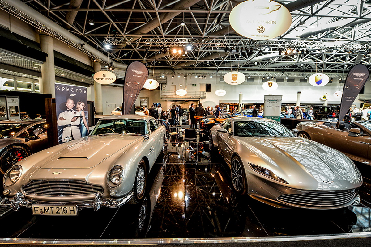 triển lãm hạng sang Top Marques Monaco 2016 bộ đôi siêu xe aston martin tại triển lãm hạng sang Top Marques Monaco 2016