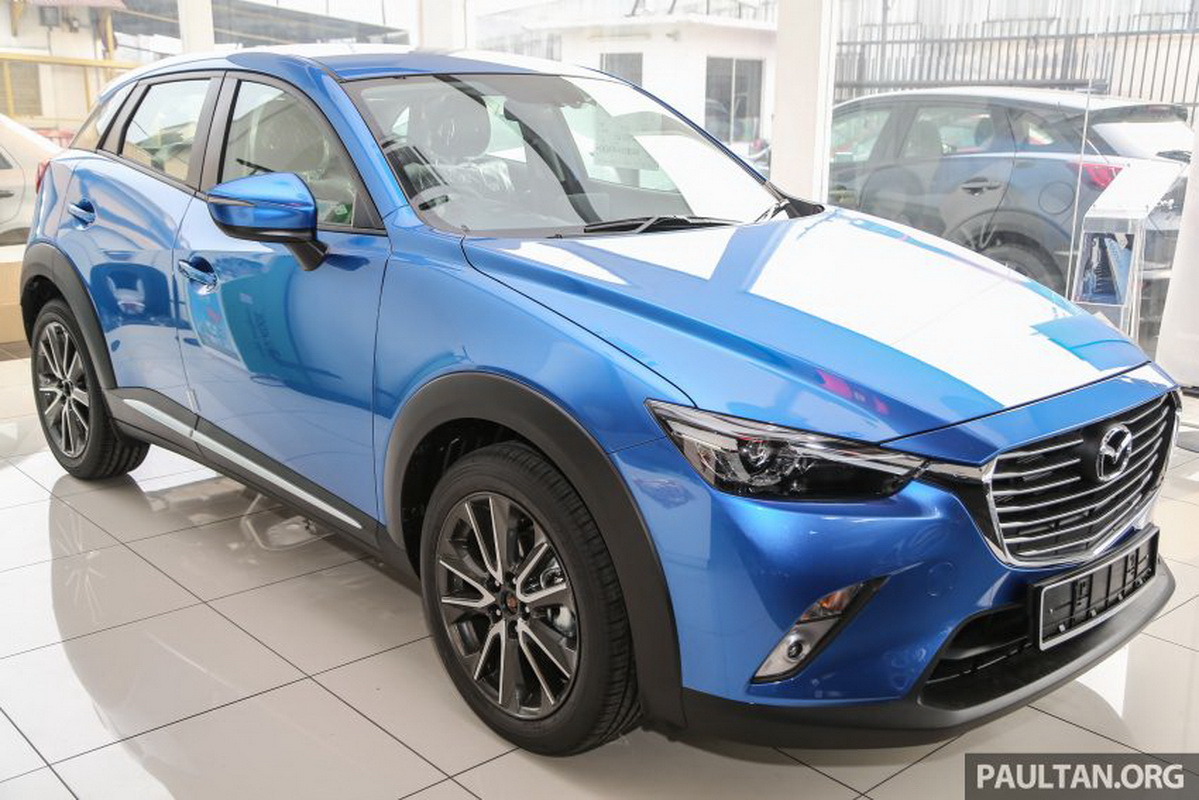 màu xe mazda2 và cx-3 mới