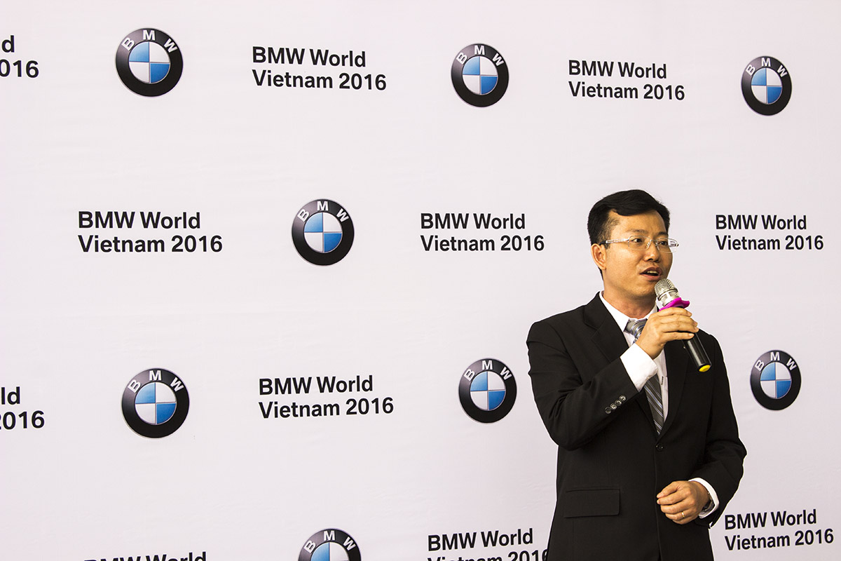 khai mạc triển lãm BMW World Vietnam 2016 giám đốc euro auto