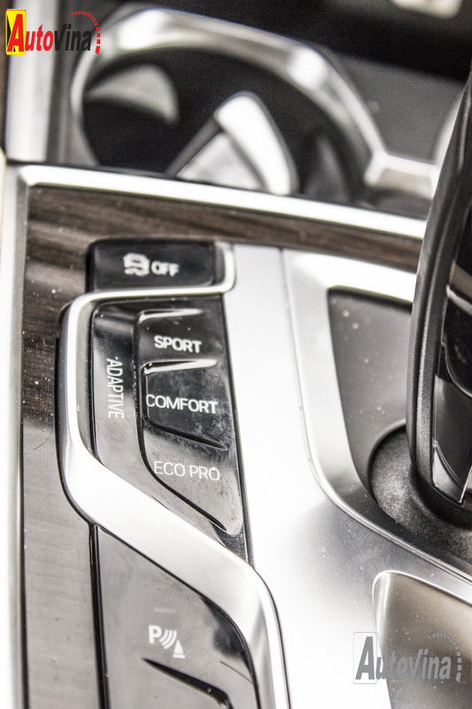 cần số đánh giá bmw 730Li 2016