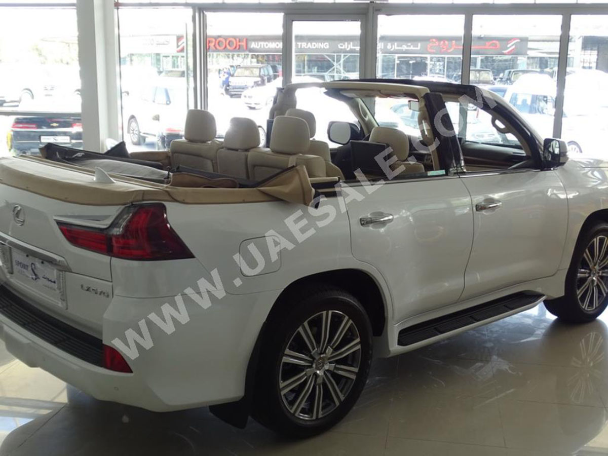 thân xe lexus lx570 mui trần