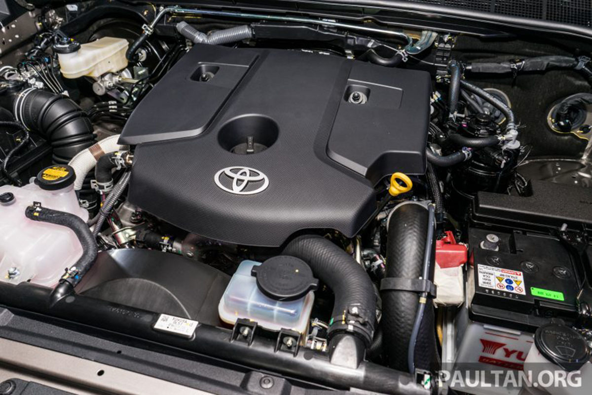 động cơ Toyota Hilux 2016