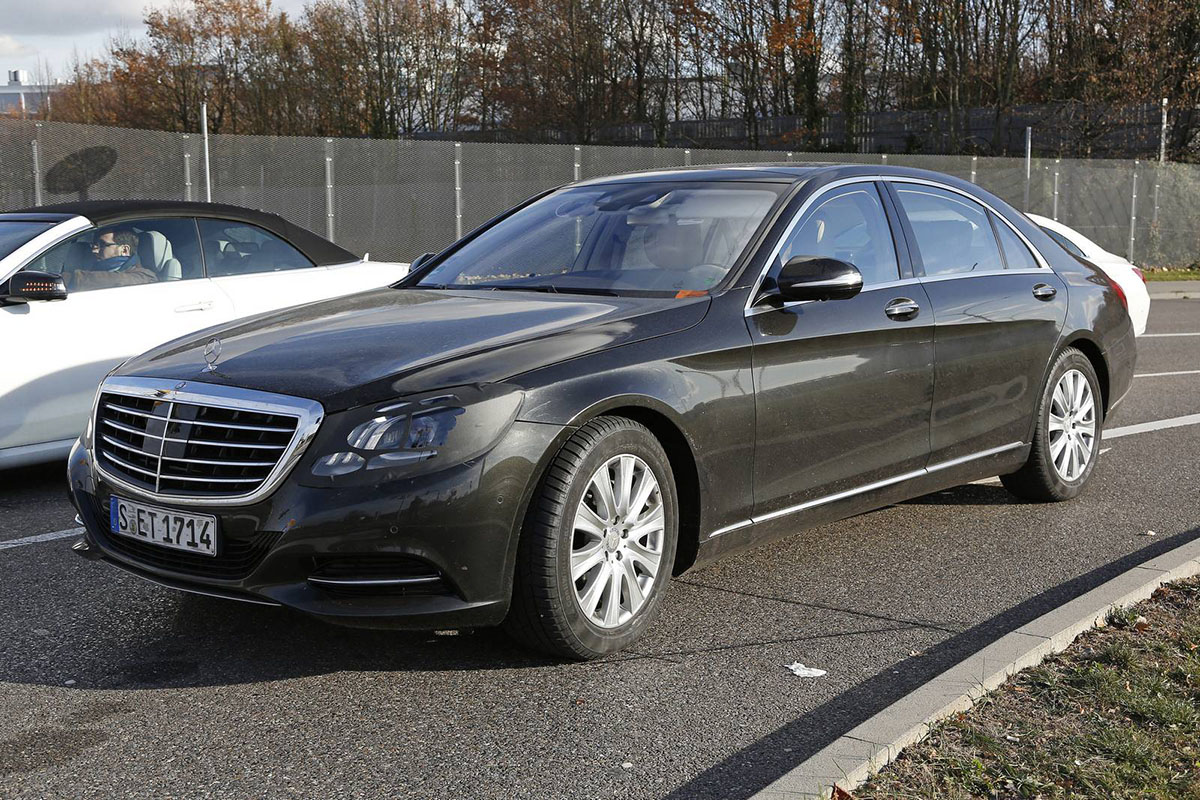 Bản nâng cấp facelift Mercedes-Benz S-Class 2017 lộ diện 
