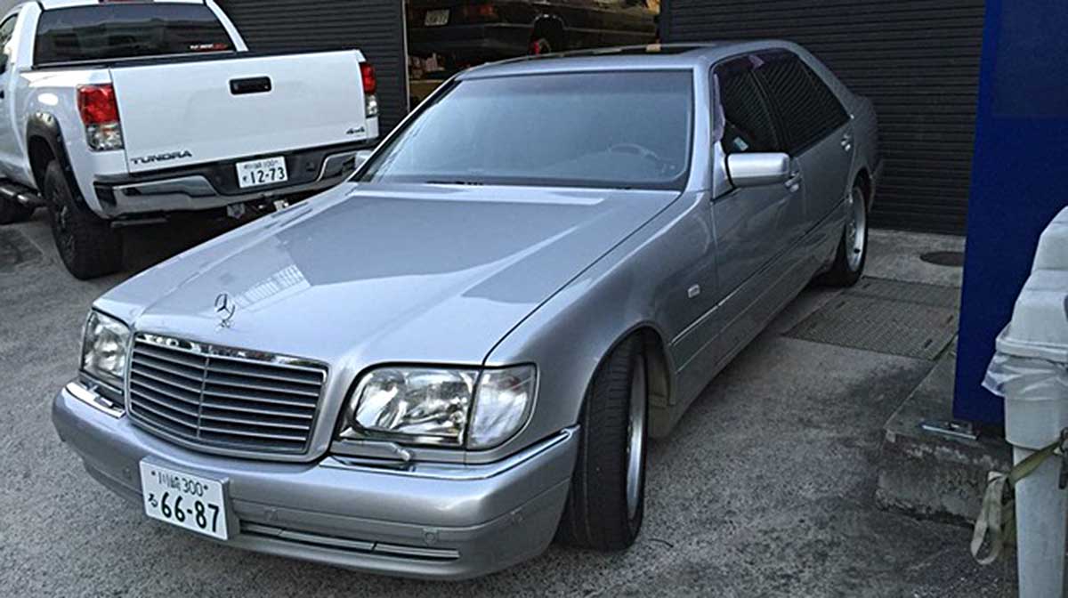 mercedes-benz S600 cũ độ pô như F1 mercedes-benz S600 cũ độ pô như F1