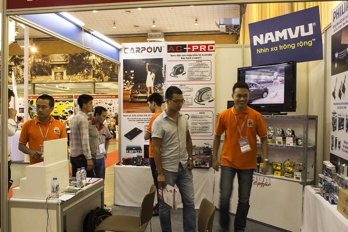 khai mạc triển lãm Vietnam AutoExpo 2016