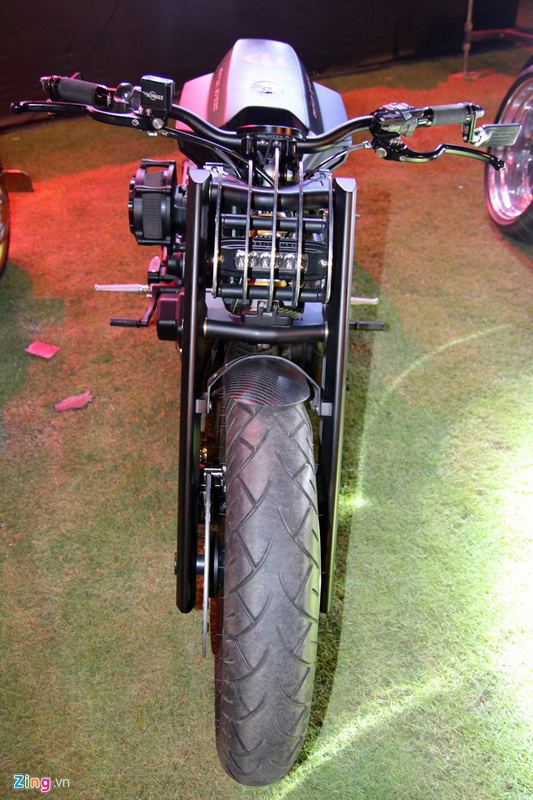 xe harley độ độc nhất thế giới của biker Việt