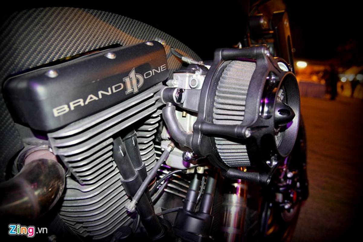 xe harley độ độc nhất thế giới của biker Việt