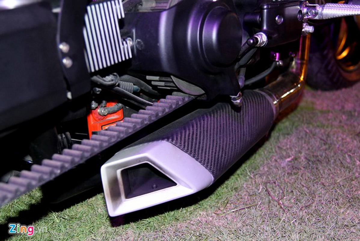 xe harley độ độc nhất thế giới của biker Việt