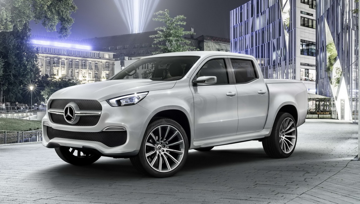 Video giới thiệu mẫu bán tải Mercedes-Benz X-Class phiên bản concept
