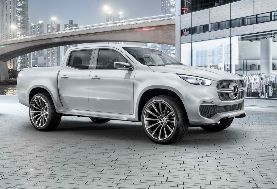 Video giới thiệu mẫu bán tải Mercedes-Benz X-Class phiên bản concept