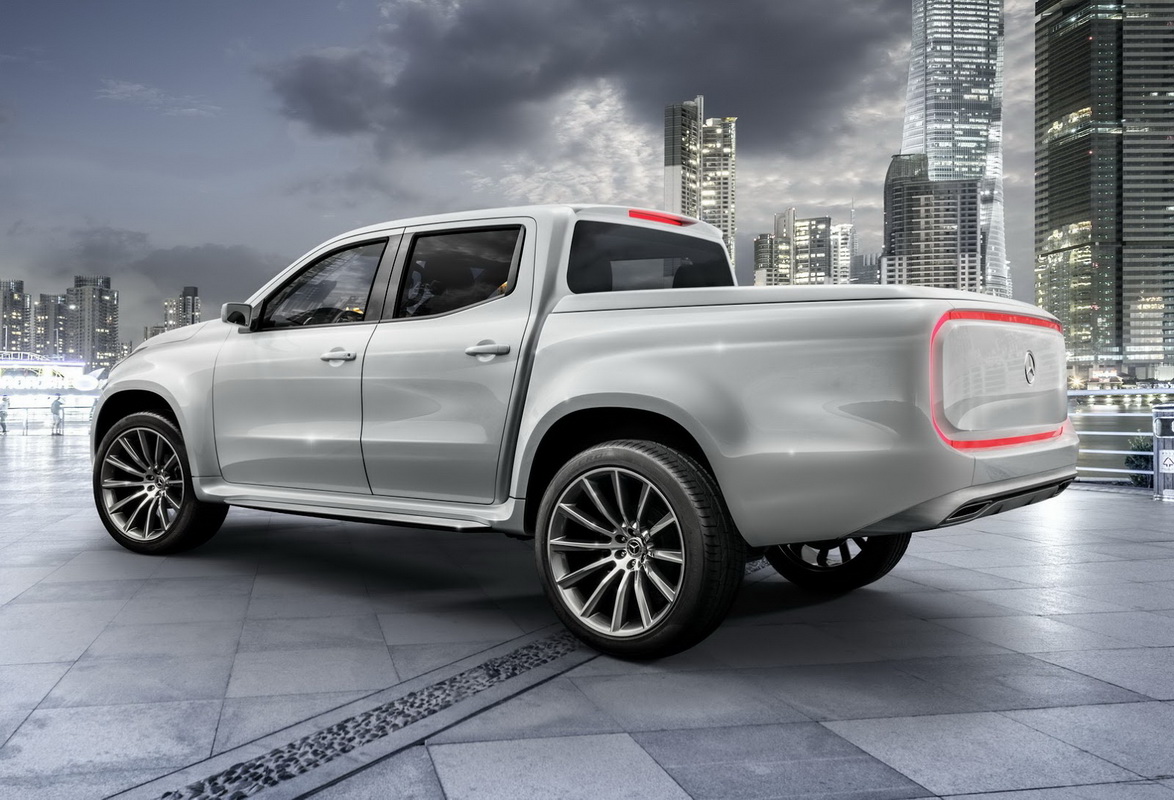 Video giới thiệu mẫu bán tải Mercedes-Benz X-Class phiên bản concept