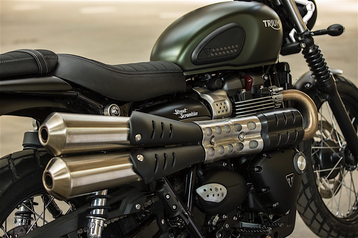 Triumph vén màn mẫu Street Scrambler 2017