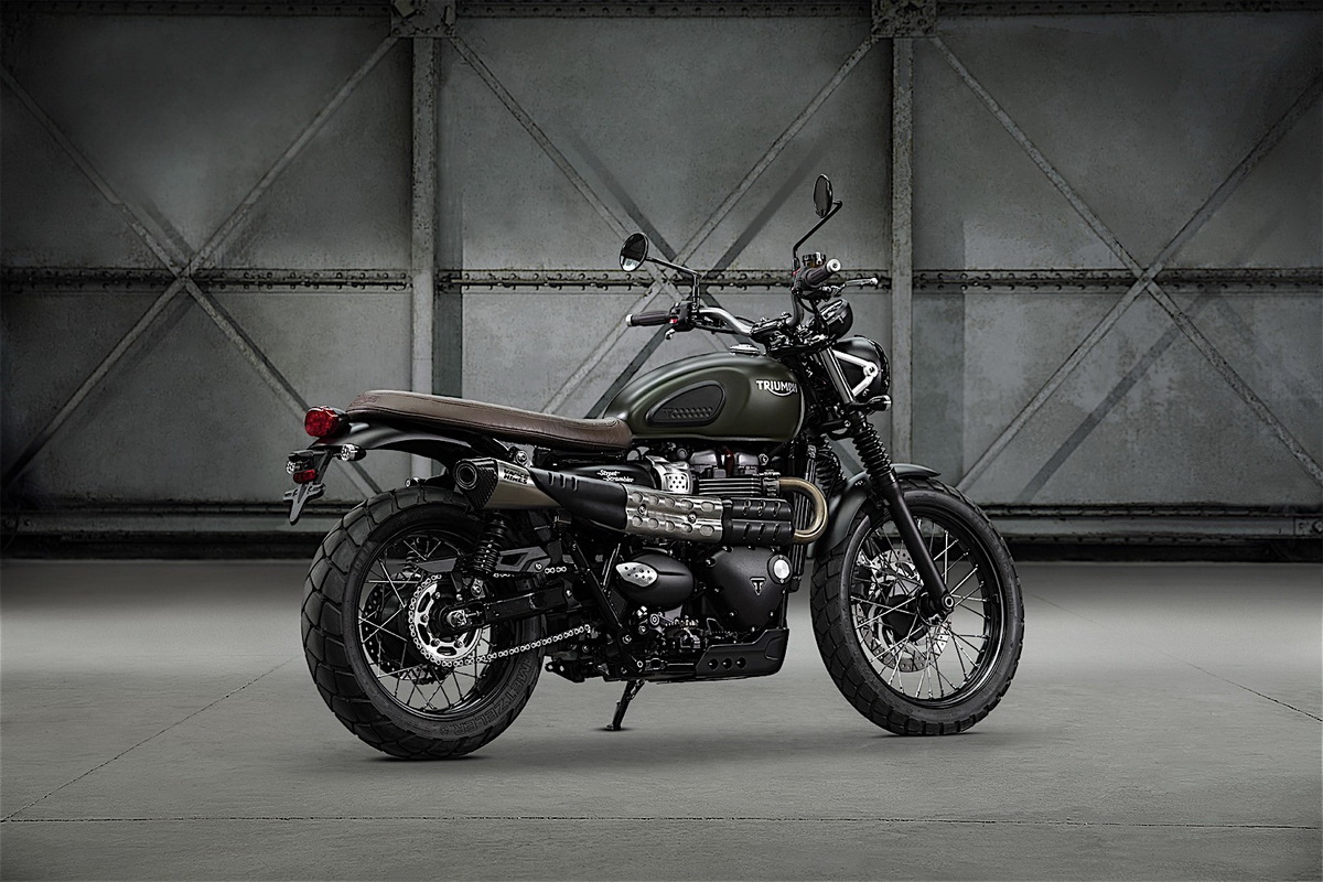 Triumph vén màn mẫu Street Scrambler 2017