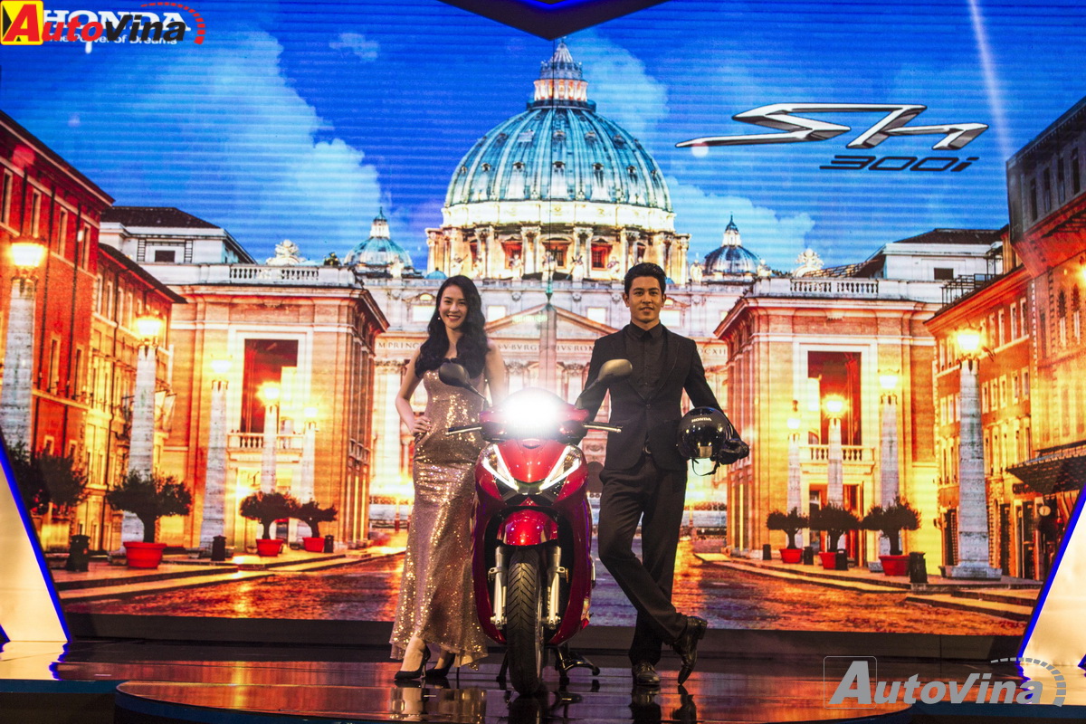 Honda Việt Nam ra mắt SH300i 2016