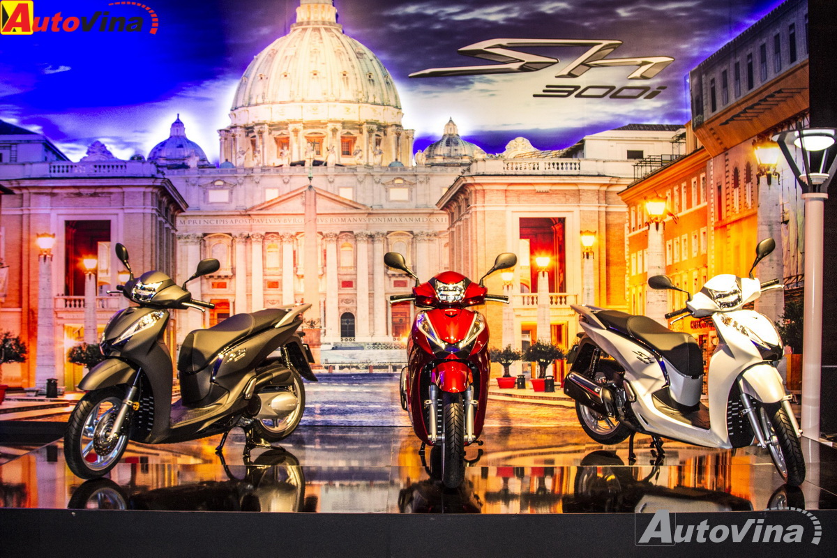 Honda Việt Nam ra mắt SH300i 2016
