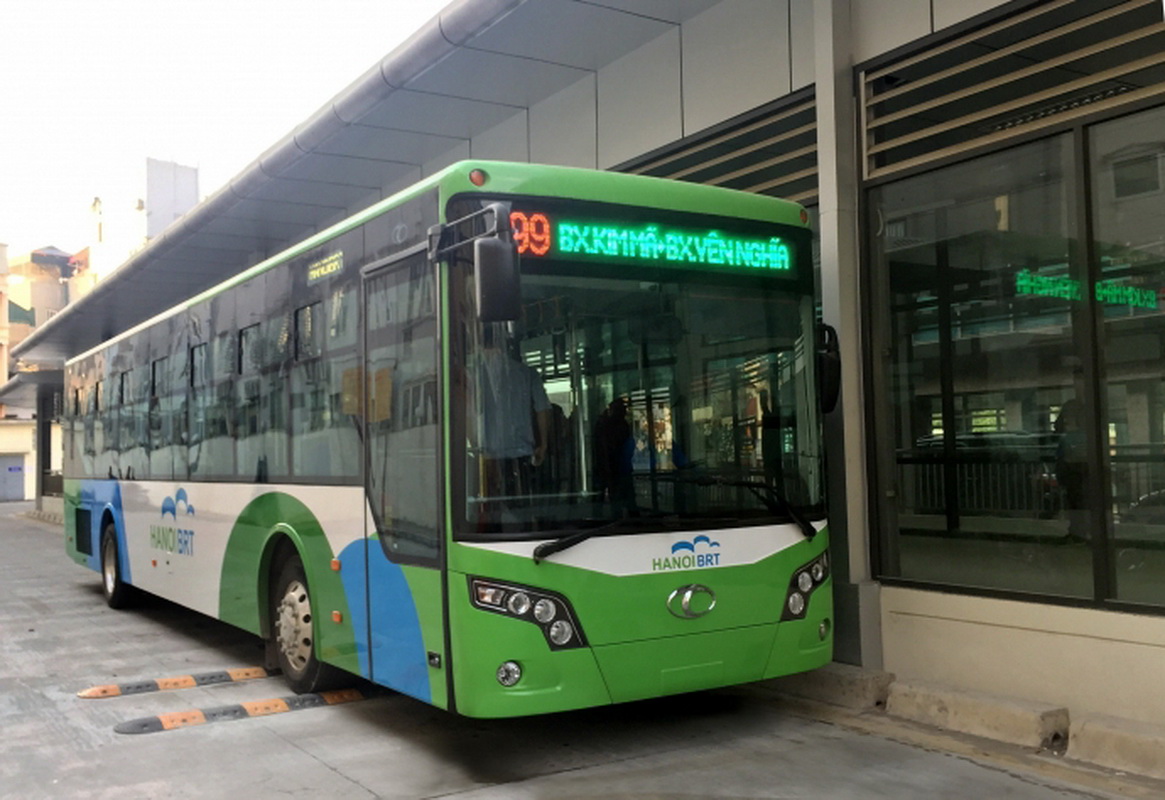 xe buýt nhanh BRT Hà Nội