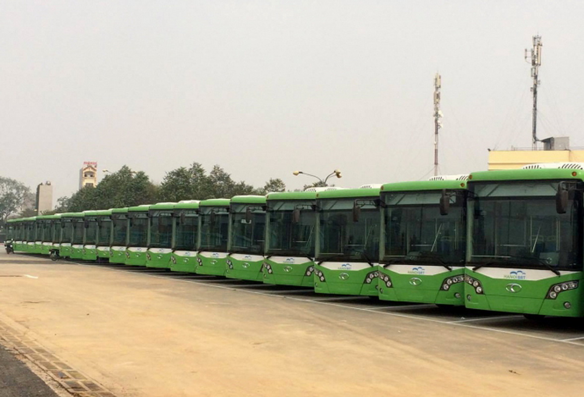 xe buýt nhanh BRT Hà Nội