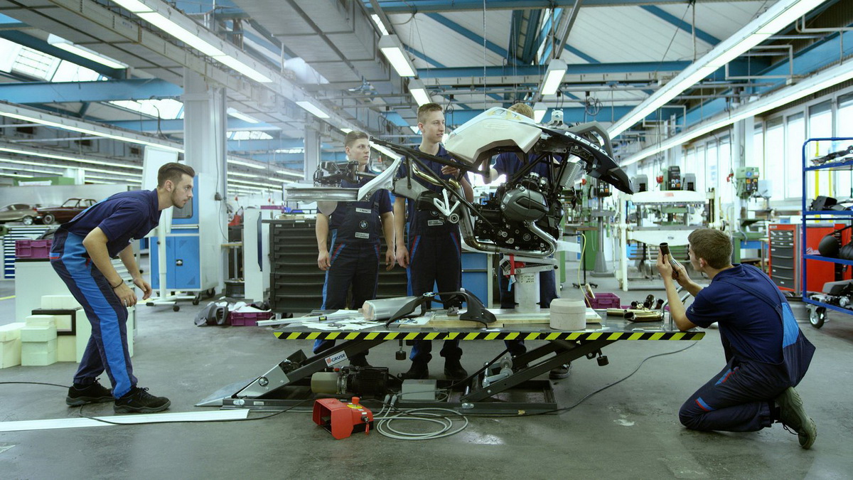 mô hình xe bay của BMW Motorrad