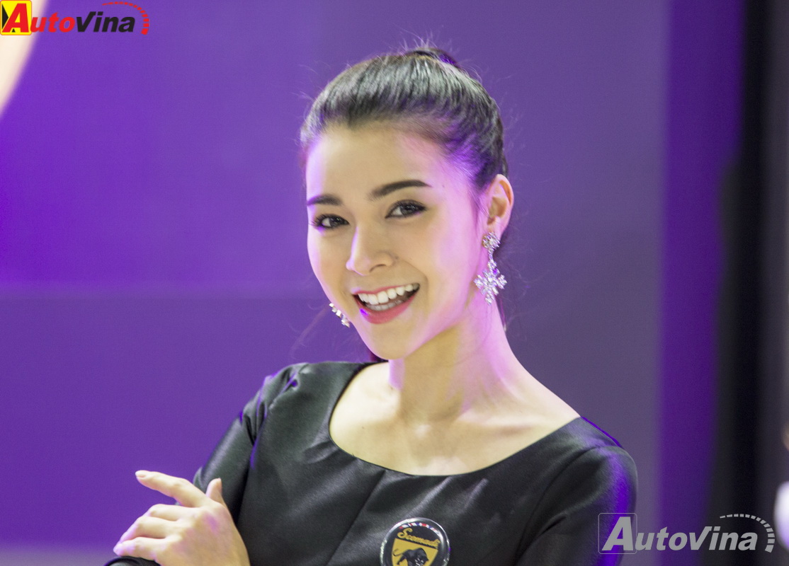 Ngắm dàn mỹ nữ khoe sắc tại triển lãm Bangkok International Motor Show 2017
