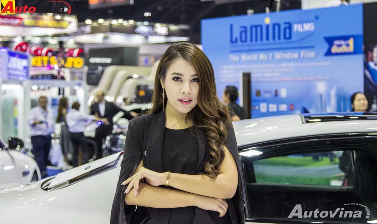 Ngắm dàn mỹ nữ khoe sắc tại triển lãm Bangkok International Motor Show 2017